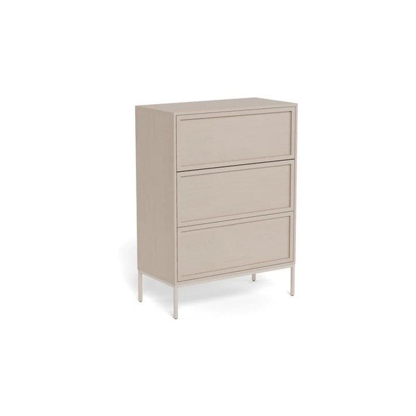 Siva komoda od melamina 80x110x40 cm Palmdale – Actona