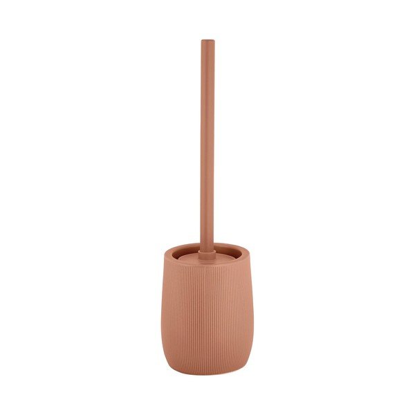 Smeđa keramička WC četka Fablo – Wenko