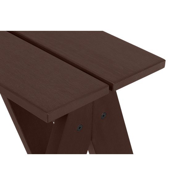 Tamno smeđa vrtna stolica od masivnog drveta Navo – noo.ma-image-3