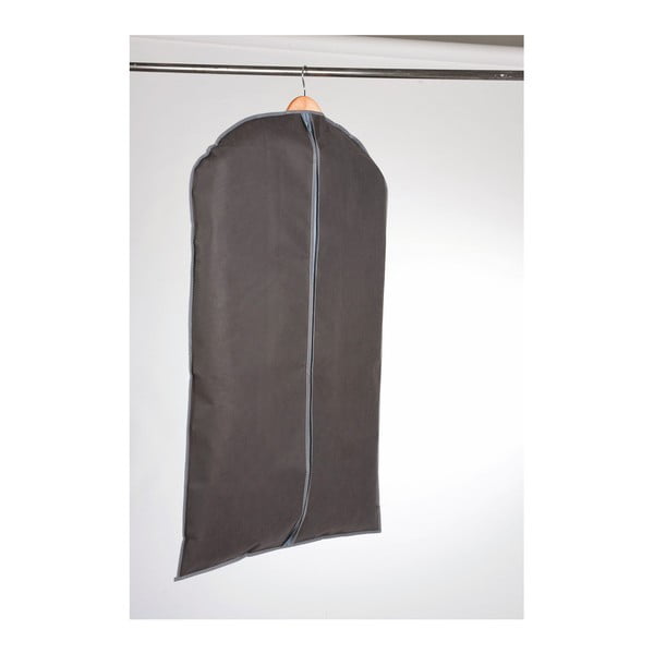 Siva viseća navlaka za odjeću Compactor Garment, dužine 100 cm