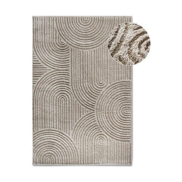 Bež tepih 200x280 cm Chappe Beige – Elle Decoration