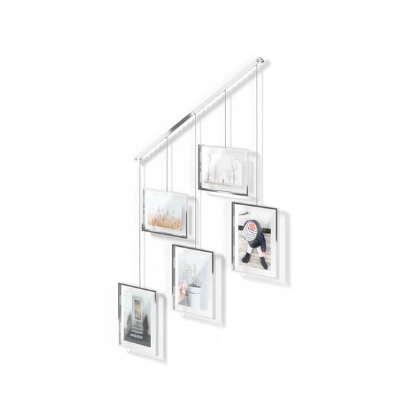 Metalni viseći okviri u setu 5 kom u srebrnoj boji 66x69 cm Exhibit – Umbra-image-4