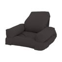 Tamnosiva dječja rasklopna fotelja Karup Design Mini Hippo