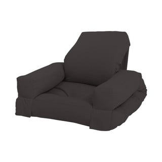Dječja sklopiva stolica Karup Design Mini Hippo Dark Grey