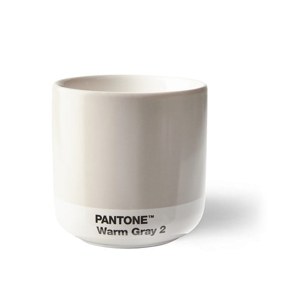 Svijetlo siva keramička šalica 175 ml Cortado Warm Gray 2 – Pantone