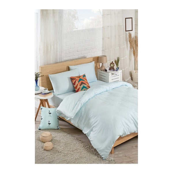 Pamučni set posteljine sa Sagres plahtama, 200 x 220 cm
