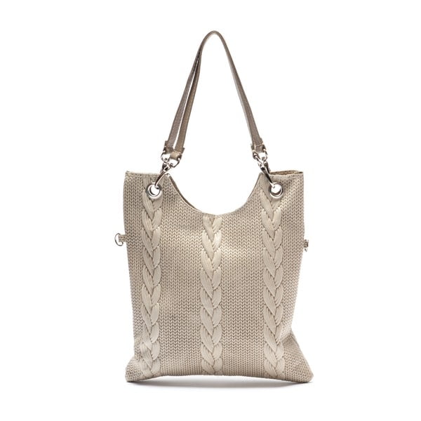 Bež kožna torbica Mangotti 877-image-1