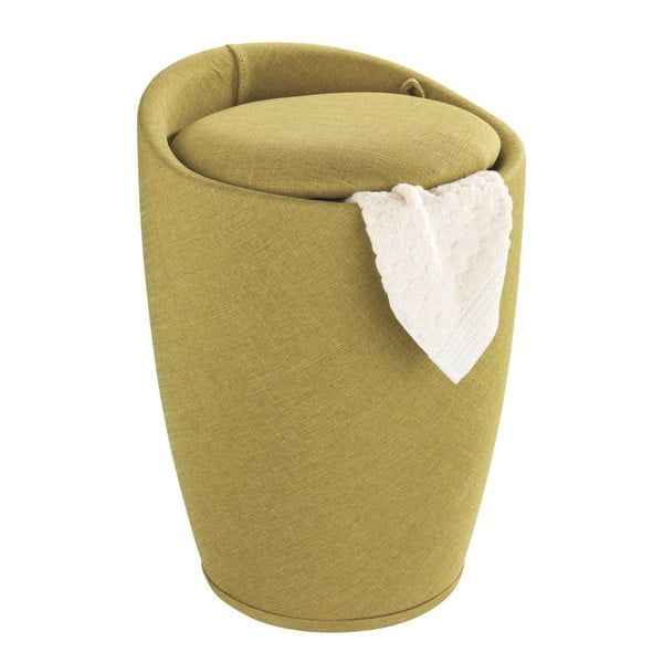 Zelena košara za rublje i stolica u jednom Wenko Linen Looku, 20 l-image-2