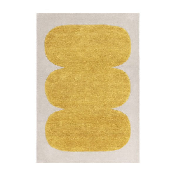 Oker žuti ručno rađen vuneni tepih 160x230 cm Canvas – Asiatic Carpets