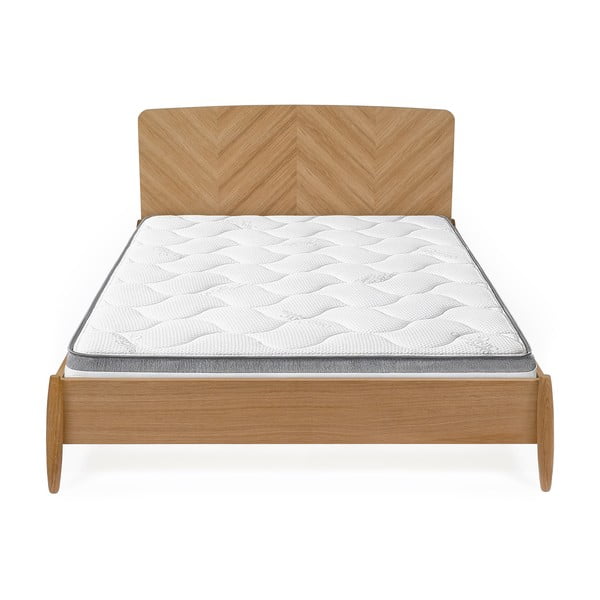 Bračni krevet Woodman Farsta riblja kost, 140 x 200 cm-image-3