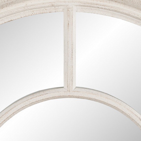 Zidno ogledalo s okvirom od masivnog drveta ø 79 cm Paula – Ixia-image-1