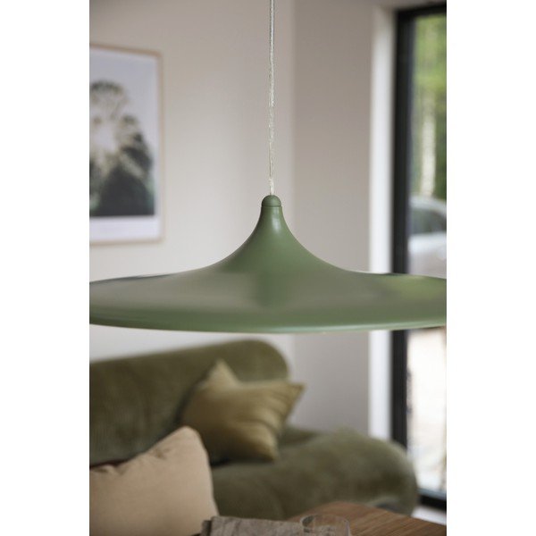 Zelena metalna LED viseća svjetiljka s mogućnosti zatamnjivanja ø57x13 cm Beam – Markslöjd-image-1