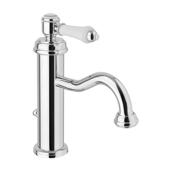 Stojeća slavina za umivaonik u sjajno srebrnoj boji Vienna – Sapho