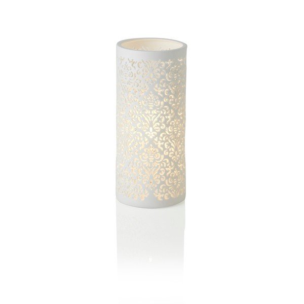 Porculanska stolna lampa Brandani Jacquard, visina 28 cm-image-1