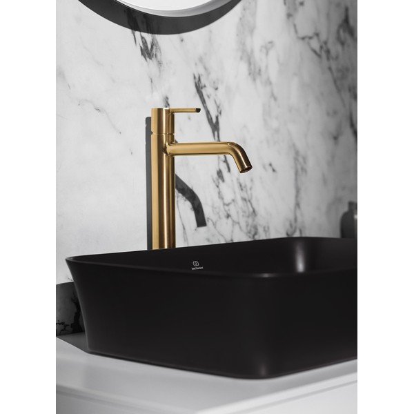 Sjajno crni keramički umivaonik 55x38 cm Ipalyss – Ideal Standard-image-1