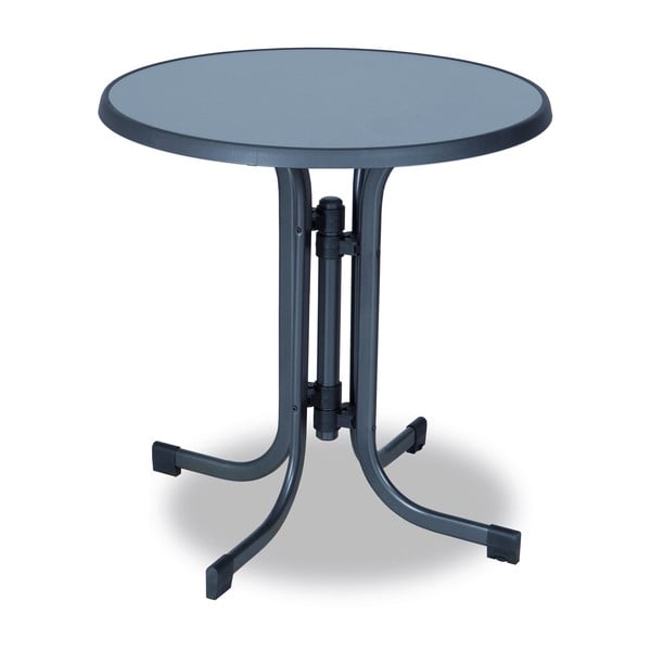 Metalni okrugao vrtni stol ø 70 cm Pizarra – Dajar