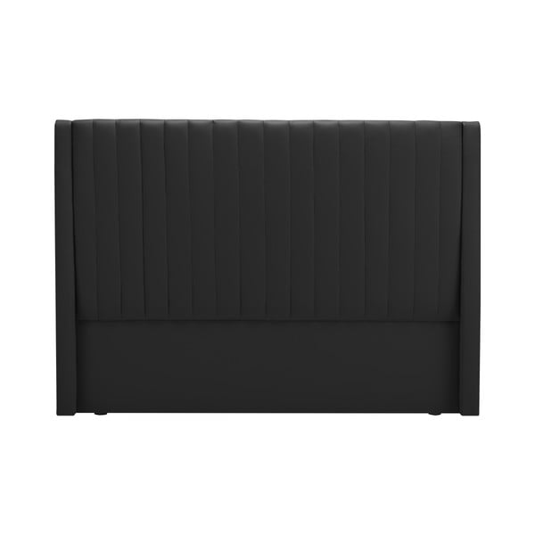 Crno uzglavlje Cosmopolitan Design Dallas, 200 x 120 cm