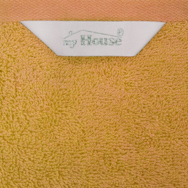 Narančasti pamučni ručnik 100x50 cm Darwin - My House-image-1