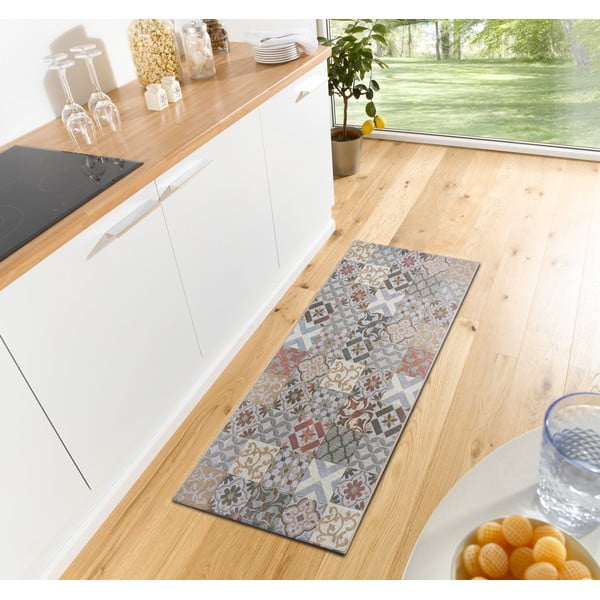 Sivi tepih staza 75x150 cm Cappuccino Mosaik – Hanse Home-image-1