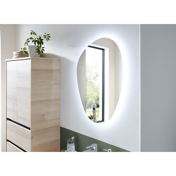 Zidno ogledalo s osvjetljenjem 55x72 cm Quickset 393 – Pelipal-image-1