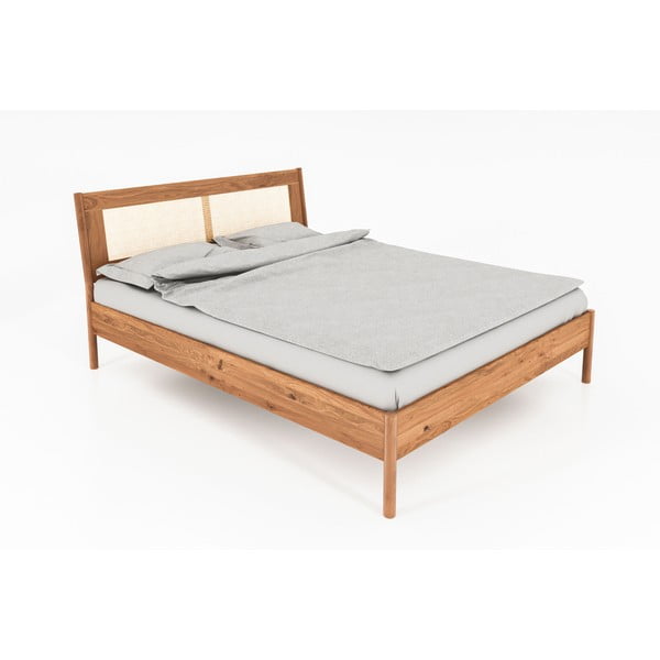 Krevet za jednu osobu od hrastovog drveta 90x200 cm  Pola - The Beds