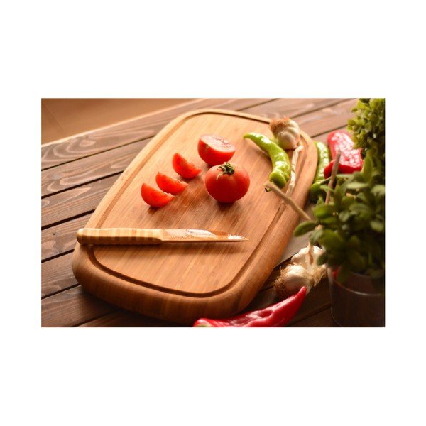Daska za rezanje od bambusa Bambum Forza, 50 x 30 cm-image-1