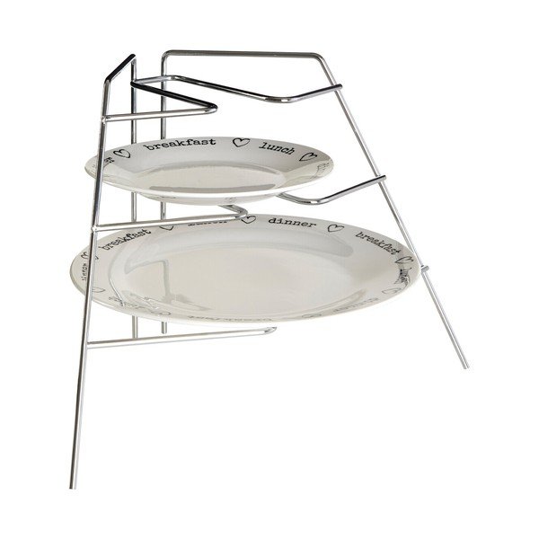 Metalna dodatna kuhinjska polica u srebrnoj boji 37x25 cm Wallis – Premier Housewares