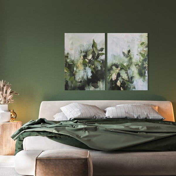 Slike s ručno oslikanim elementima u setu od 2 kom 50x70 cm Mirta - Styler-image-1