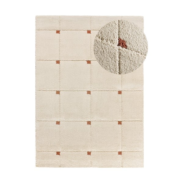 Ciglasti/krem tepih 133x190 cm Brenda – Universal