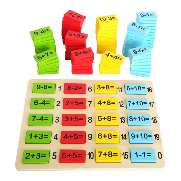 Legler Number Zabavno dječje drveno nastavno pomagalo matematike