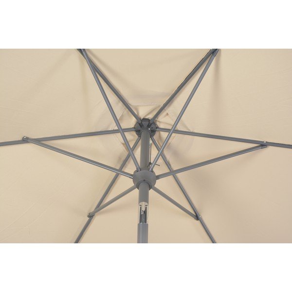 Bež suncobran ø 300 cm Roja - Rojaplast-image-1