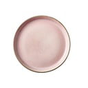 Ružičasti/sivi desertni tanjur od kamenine ø 17 cm Mensa – Bitz
