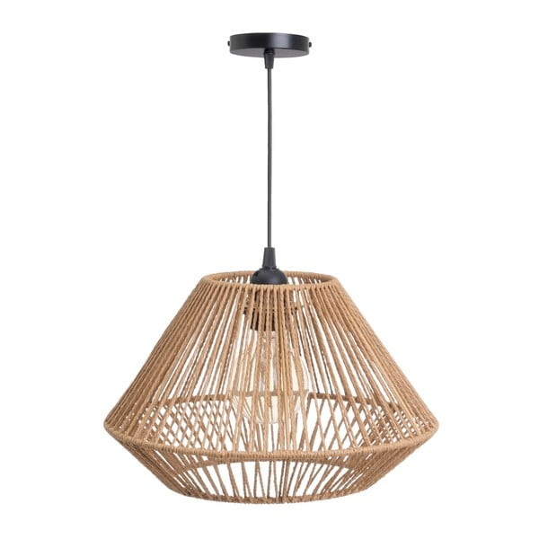 Viseća svjetiljka u prirodnoj boji sa sjenilom od papirne špage ø 33 cm – Casa Selección