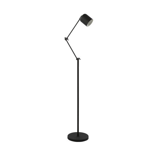 Crna stojeća svjetiljka s mogućnosti zatamnjivanja (visina 150 cm) Rijeka – Light & Living