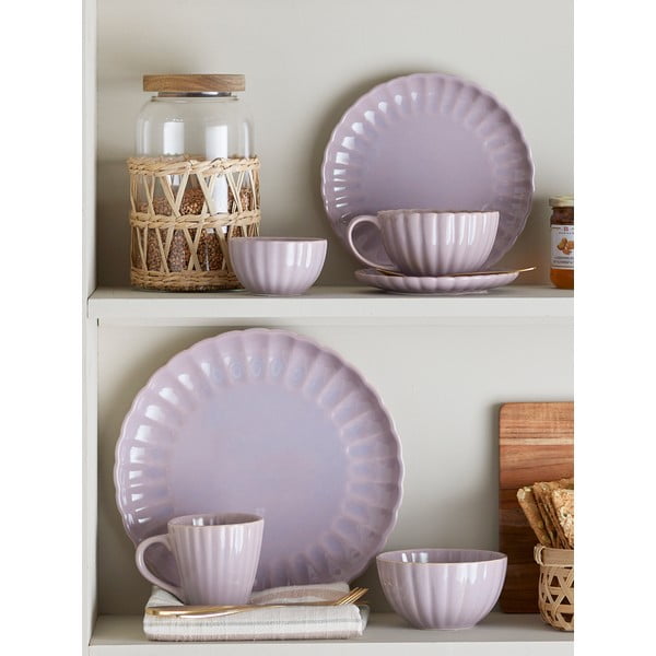 Svijetlo ružičasta šalica za cappuccino od kamenine 220 ml Latina – Bloomingville-image-2