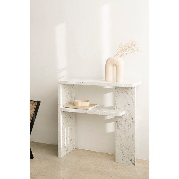 Bijeli konzolni stol 30x80 cm Dante - Really Nice Things-image-1