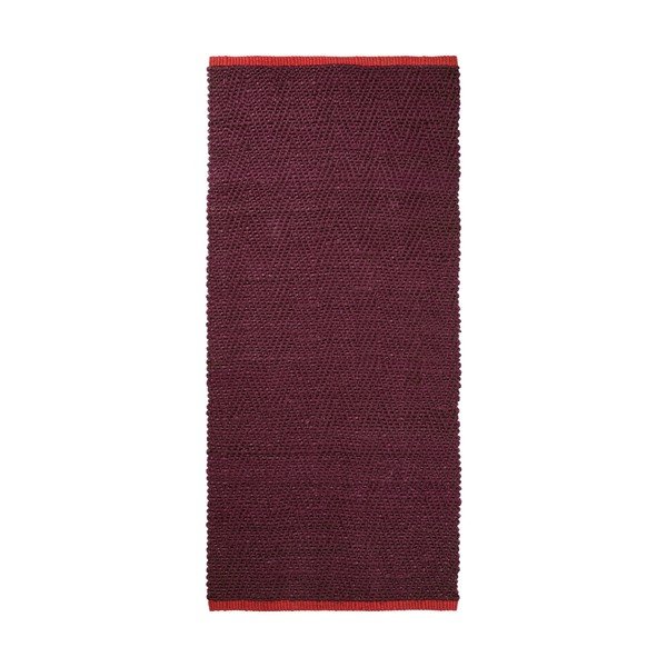 Bordo jutena staza 70x150 cm Notes – Mette Ditmer Denmark