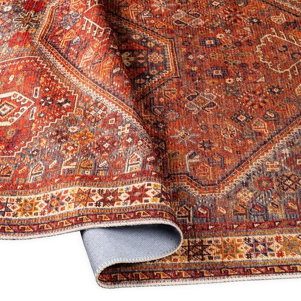 Crveni tepih Floorita Mashad, 80 x 150 cm-image-4