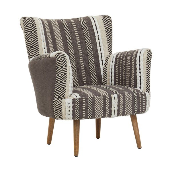 Siva/smeđa fotelja Cefena – Premier Housewares
