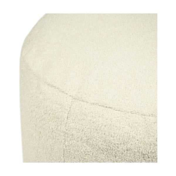 Krem tabure od bouclé tkanine Om 60 – SLOWDOWN-image-3