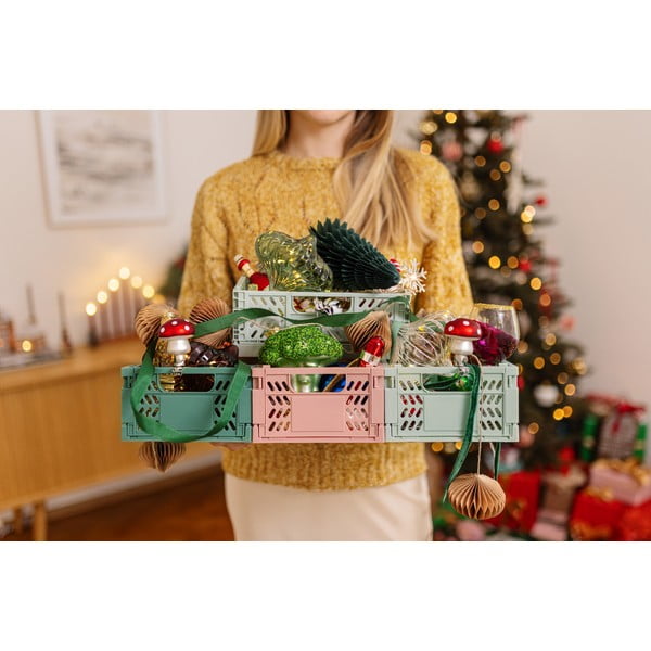 Božićna figurica Honeycomb Tree – Sass & Belle-image-2