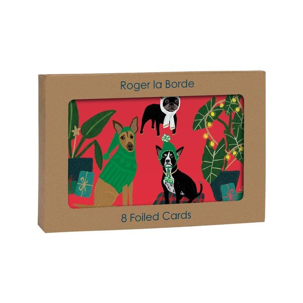 Čestitke u setu 8 kom s božićnim motivom Cat and Dog Palais  – Roger la Borde-image-2