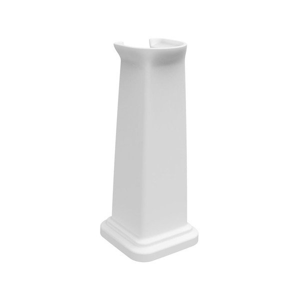 Bijela keramička noga za umivaonik 27x27 cm Classic – Sapho