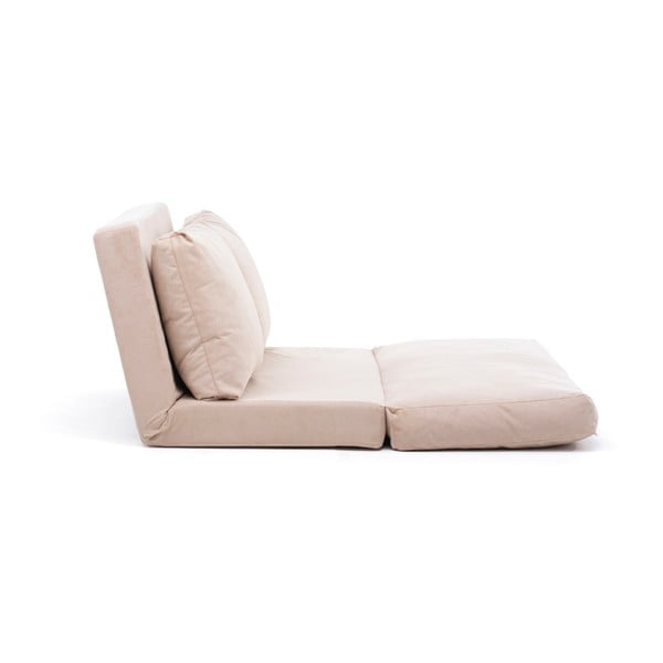 Krem sklopiva sofa 120 cm Taida – Balcab Home-image-2