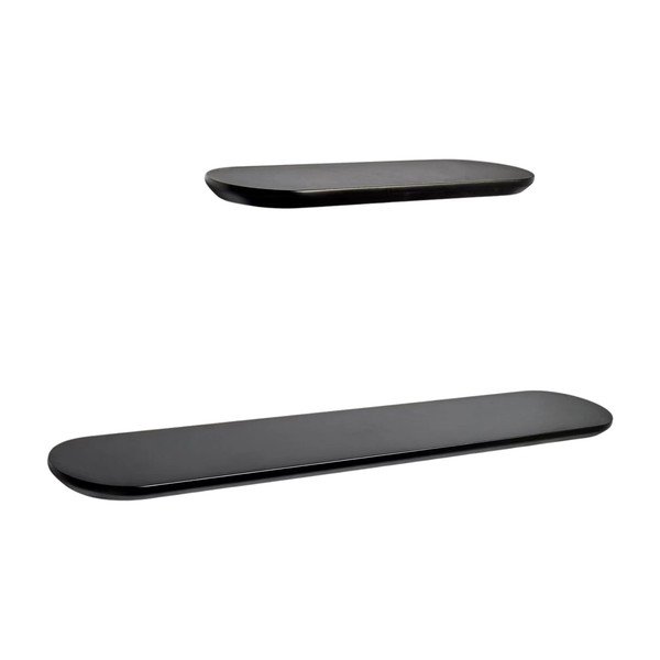 Crne police u setu 2 kom 55 cm Arely – Kave Home