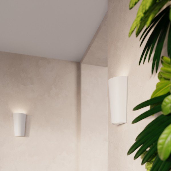 Bijela zidna lampa Colbie – Sollux-image-4