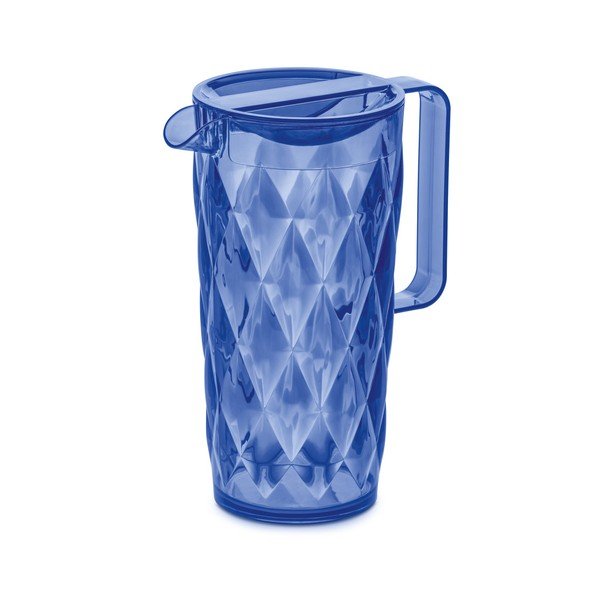 Plavi plastični vrč Tantitoni Crystal, 1,6 l