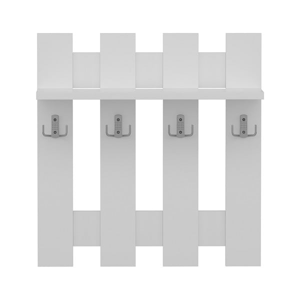 Bijela zidna vješalica Utica - Kalune Design