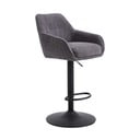Sive barske stolice u setu 2 kom (visine sjedala 69 cm) Avola – Unique Furniture