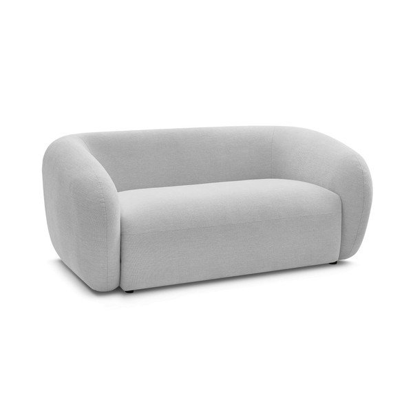 Svijetlo siva sofa od šenila 160 cm Celine – Bobochic Paris-image-2
